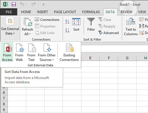 access convert xlsx to database a Data Create Tutorial: and Excel, Import Model Data into