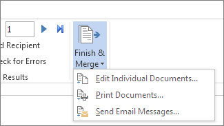 how to combine pages in word using mailings