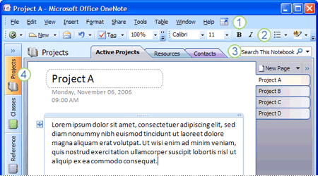 Microsoft Office Onenote 2007   -  7