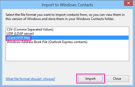 how to import contacts into outlook from phone