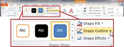 Change Or Remove A Border From A Text Box Or Shape - Office Support