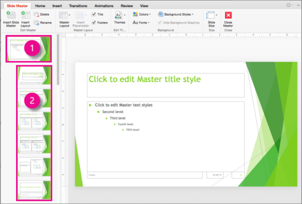 picture layout in microsoft powerpoint for mac