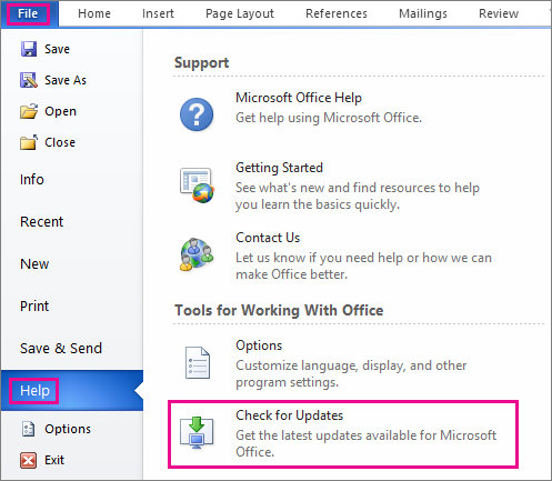 upgrades for office 2010 for mac