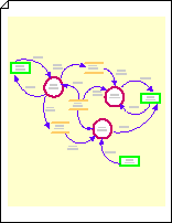 flowchart in onenote External onto Data , shape From Shapes drag interactor Flow an Diagram