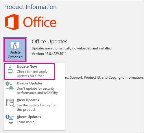 open office updates for windows 10