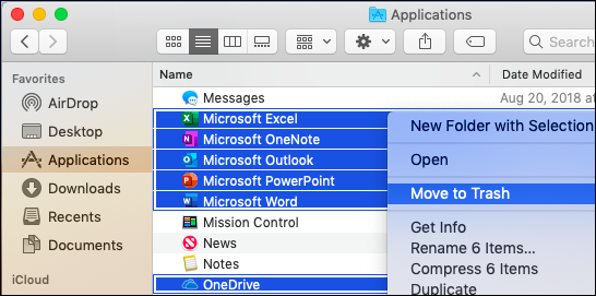 Removing Office For Mac