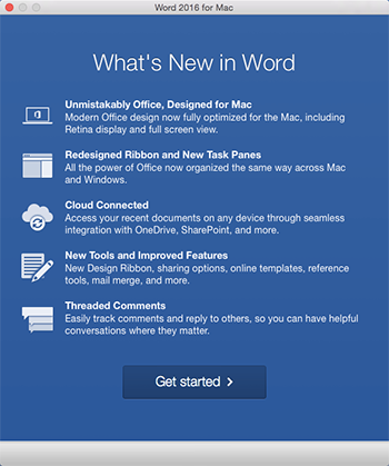 Telecharger Microsoft Office 2016 Pour Mac