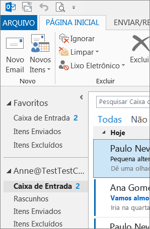 Tema do Office cinza claro